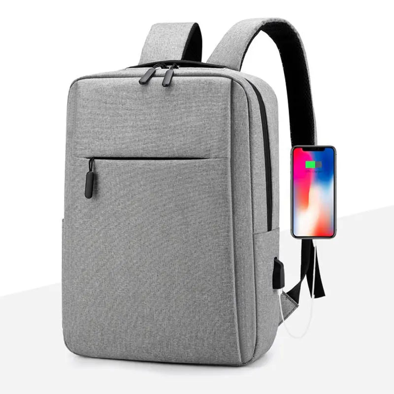 Sac à dos business 2024 rechargeable USB, imperméable, 20‑35 L, pour ordinateur portable et école