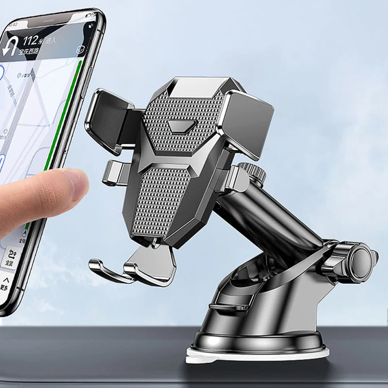 Supporto per cellulare da auto universale 360° per schermi 4‑7 pollici
