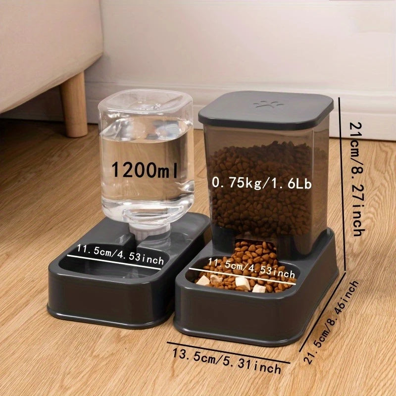 Distributore Automatico Cibo e Acqua per Cani e Gatti - Ciotola Smart