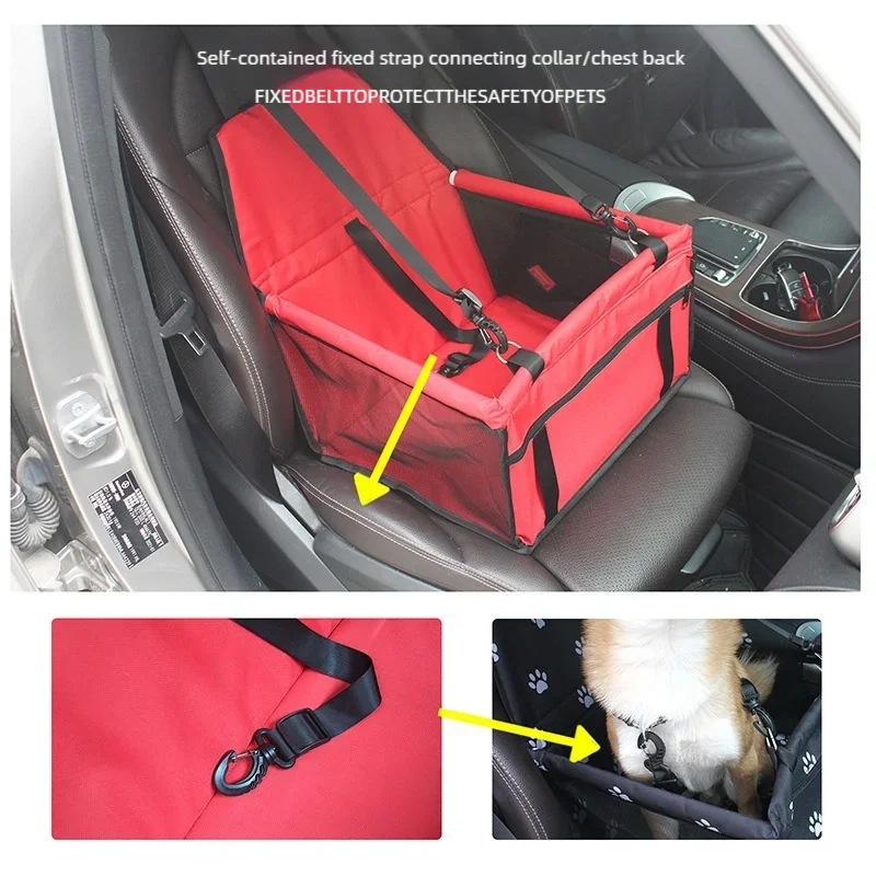 Copertura per Auto per Cani e Gatti, Hammock Pieghevole e Sicura