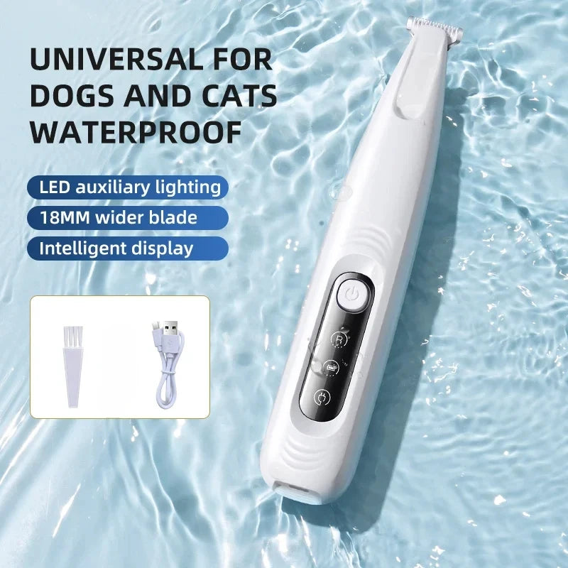 Trimmer per unghie cani con luce LED e lama da 18 mm – taglio preciso e…