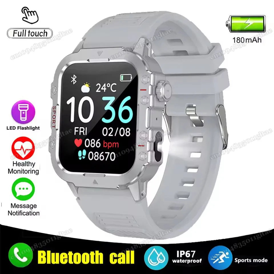Smartwatch sportivo 2026 con GPS, monitor cardio, impermeabile, compatibile iOS…