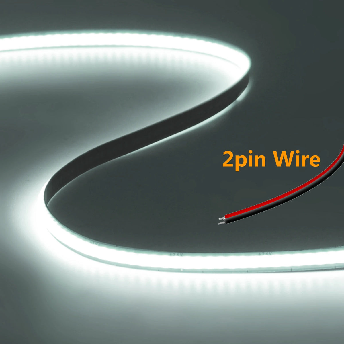 Striscia LED COB 5mm/8mm 400 LED/m 12V-24V Taglio Libero, 3000-6500K