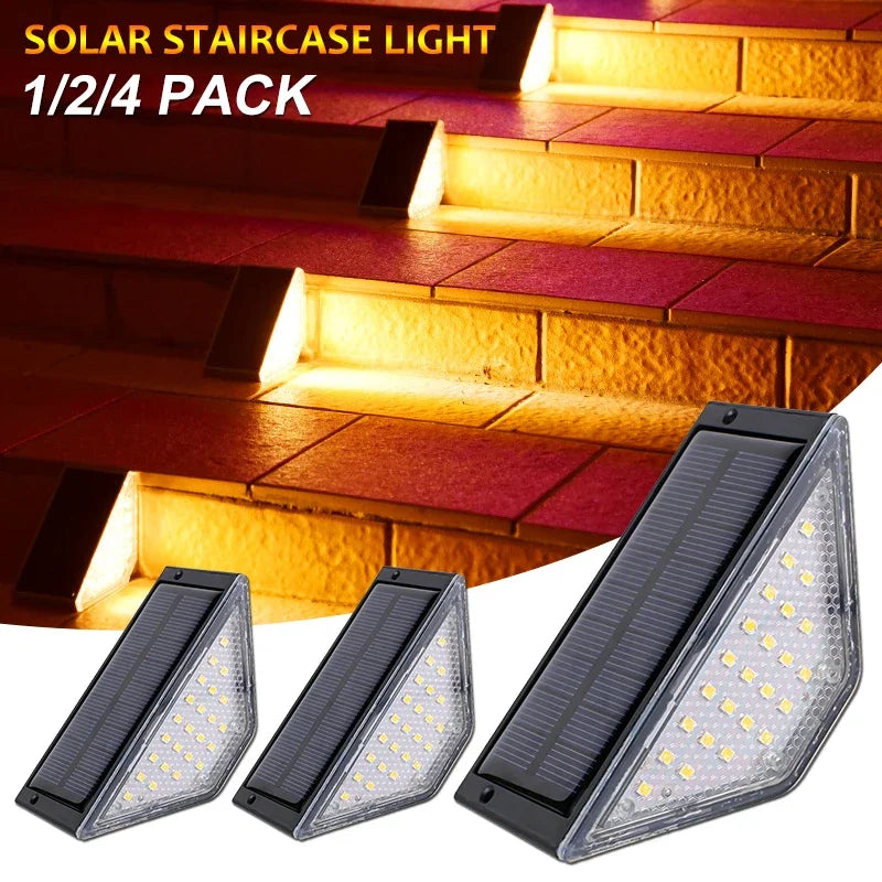 Luci Solari per Scale Esterne IP67, Impermeabili e Anti-Furto