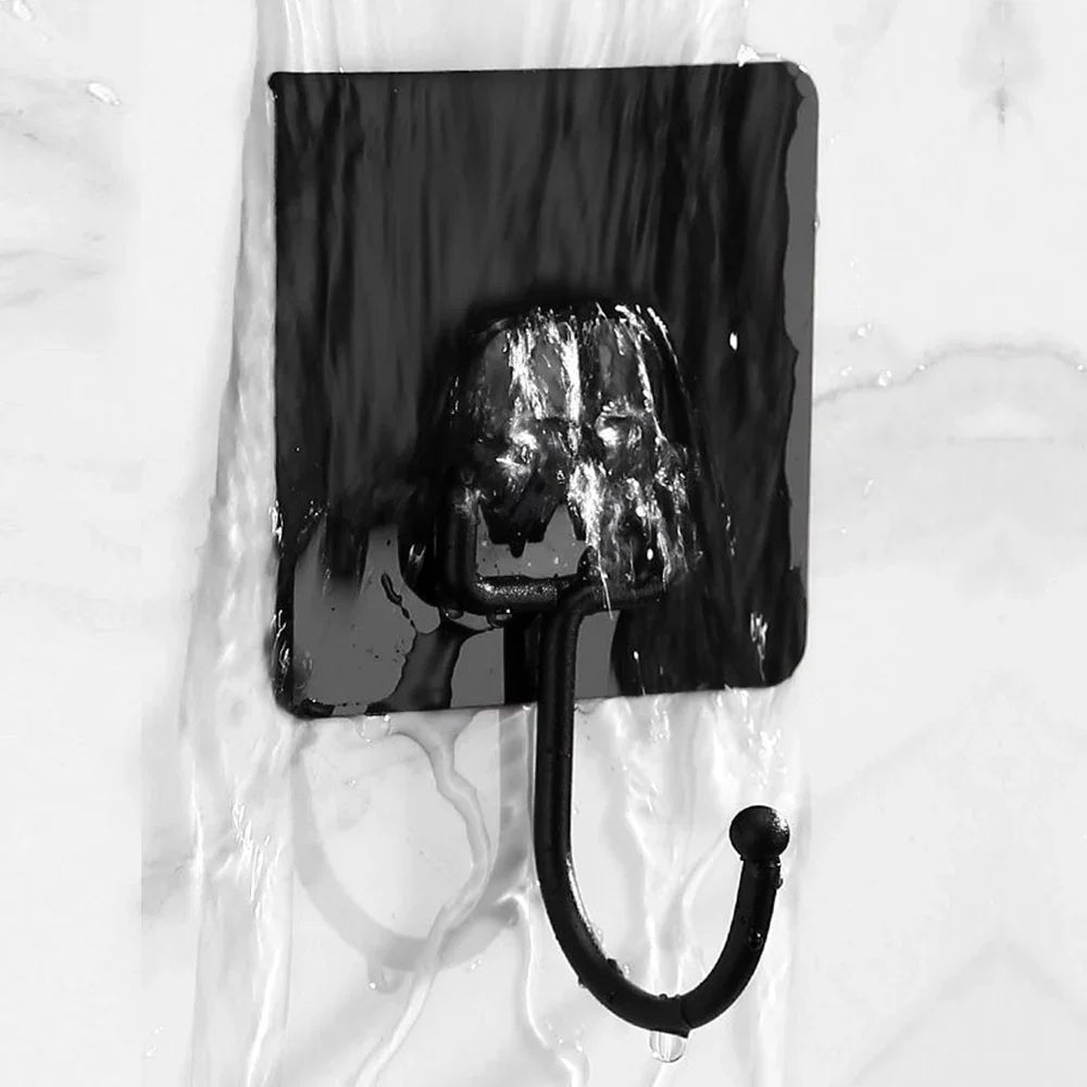 Ganci adesivi auto-adesivi senza foratura per cucina e bagno - 12 pezzi