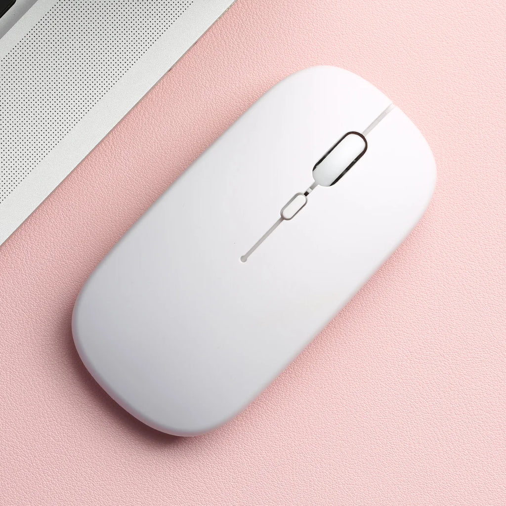 Mouse wireless Bluetooth silenzioso 1600 DPI, 4 tasti, compatibile laptop e…