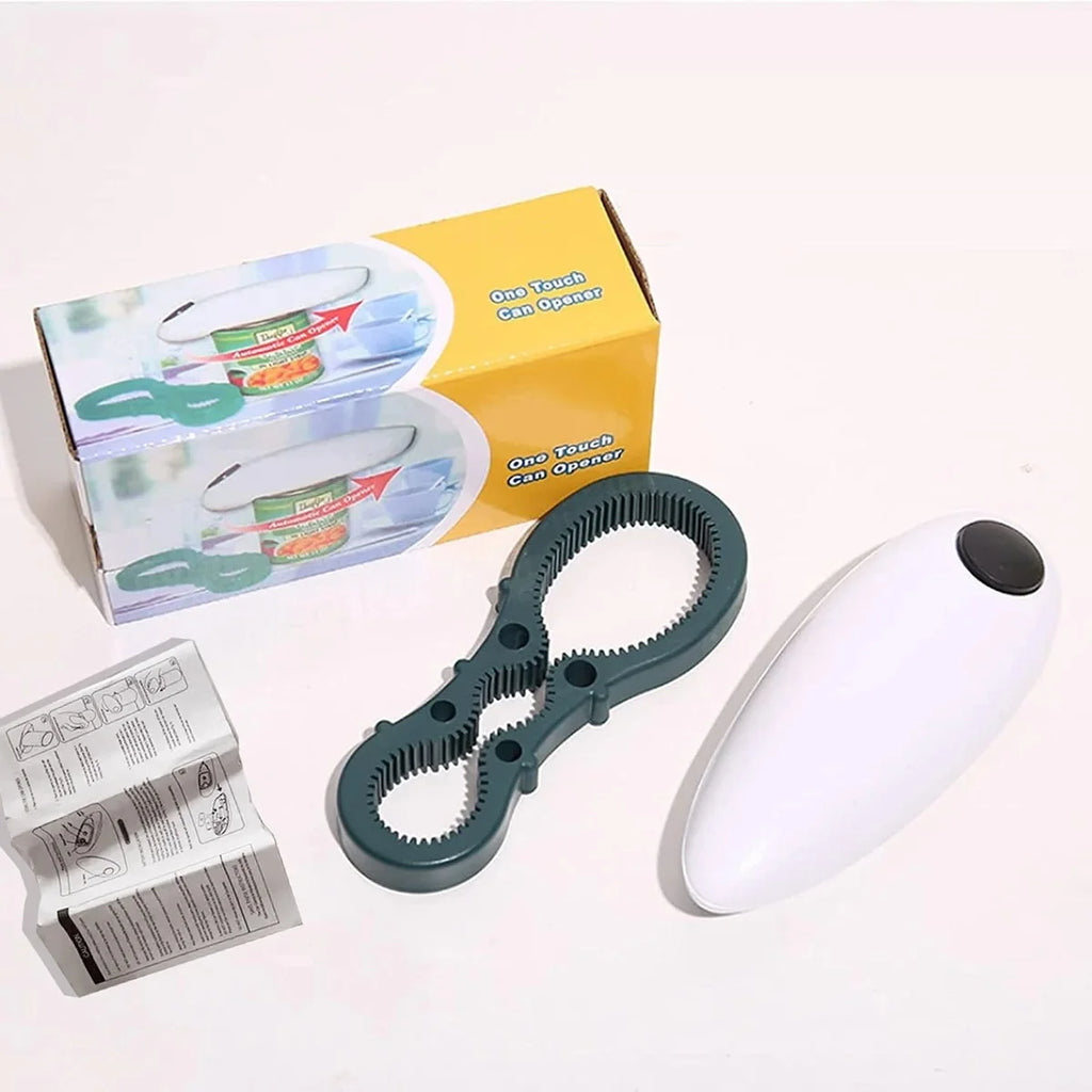 Apriscatole elettrico automatico One Touch portatile per cucina