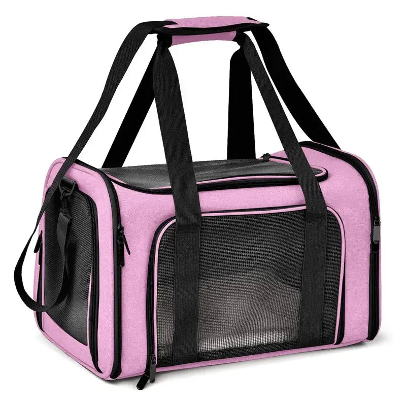 Zaino trasportatore ventilato per cani e gatti – Borsa da viaggio approvata…