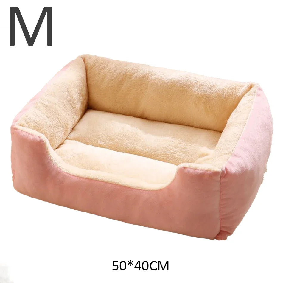 Letto in Peluche Traspirante per Gatti e Cani – 3 Taglie Disponibili