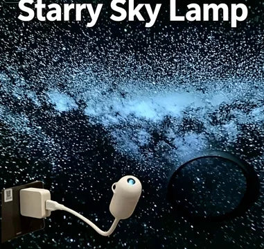 Proiettore Cielo Stellato USB Portatile — Atmosfera Galaxy per Party e Relax