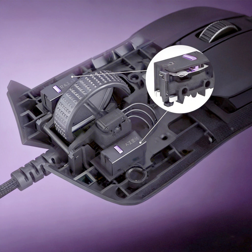 Micro Switch Ottico Raesha per Mouse Gaming – Compatibile Viper Mini, Basilis…