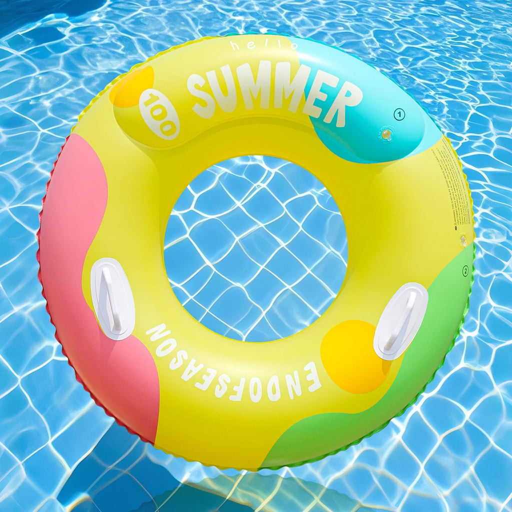 Anello gonfiabile per nuoto adulto, colore vivace, perfetto per l’estate