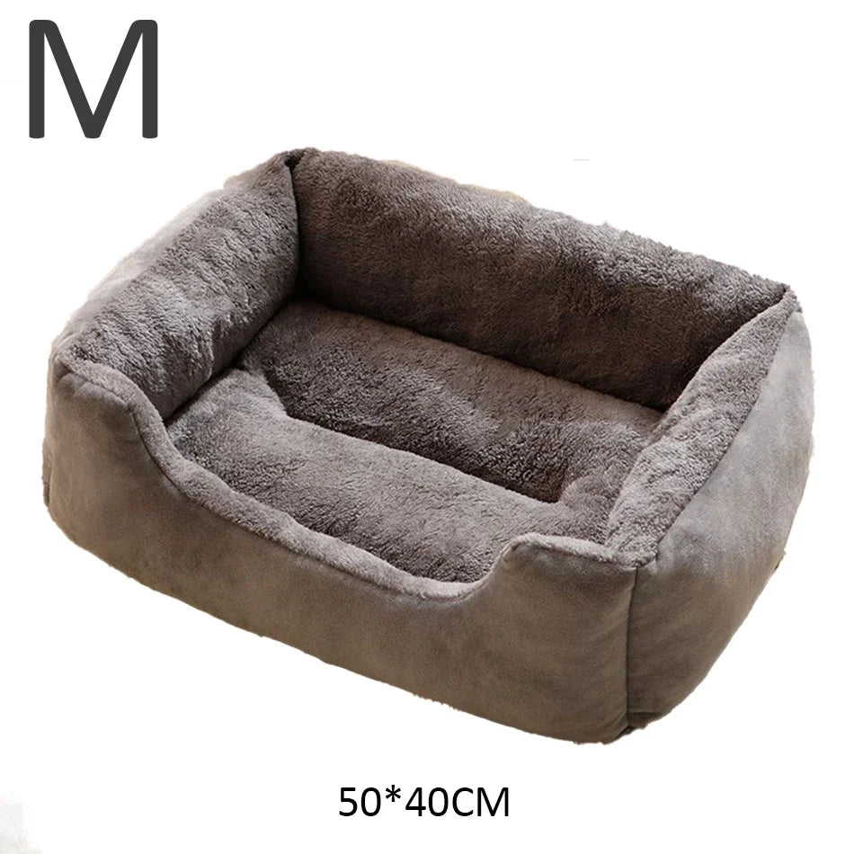 Letto in Peluche Traspirante per Gatti e Cani – 3 Taglie Disponibili