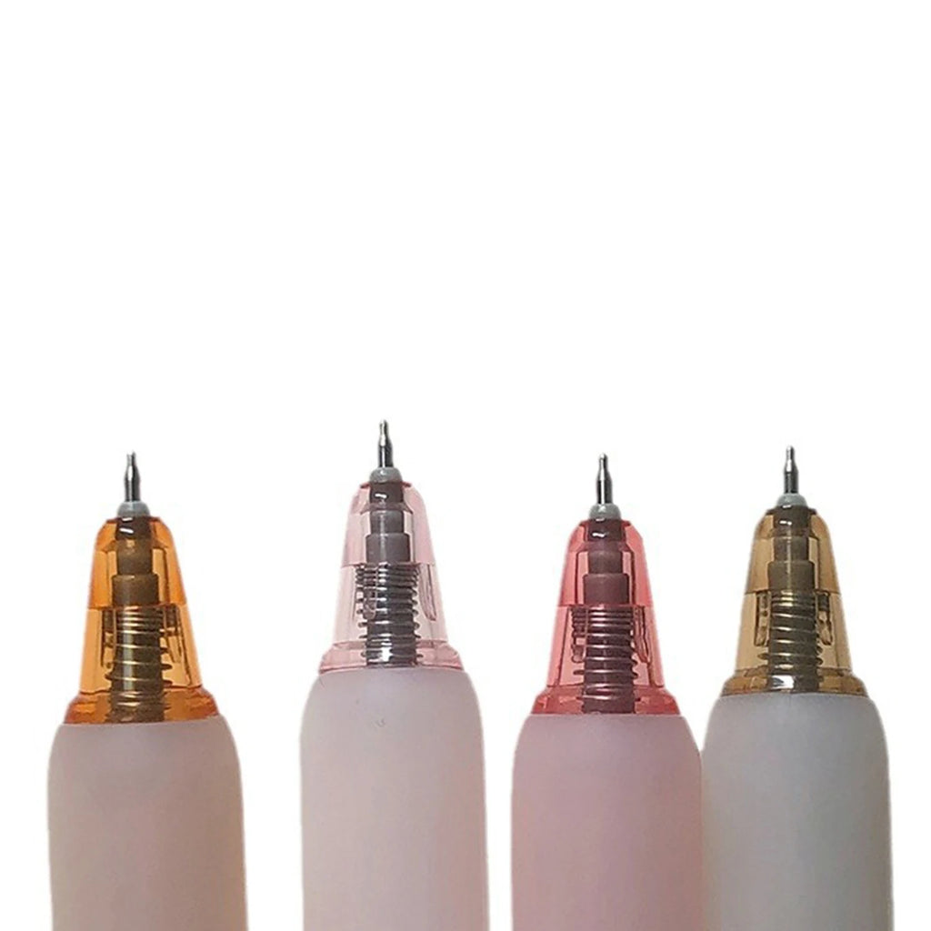 Set 4 penne gel colorate al profumo di frutta, punta 0.5 mm, scrittura fluida