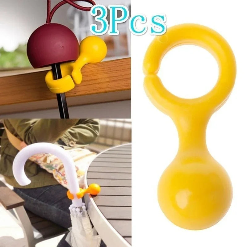 Set da 3 supporti a anello per ombrelli – Design colorato e compatto