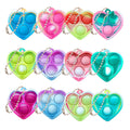 mini pop keychain sensory fidget toys – bulk pack for classrooms, parties & weddings