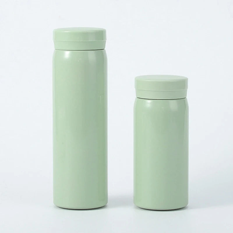 Bicchiere termico portatile 200/300 ml in acciaio inox – Mini tazza anti‑perdita