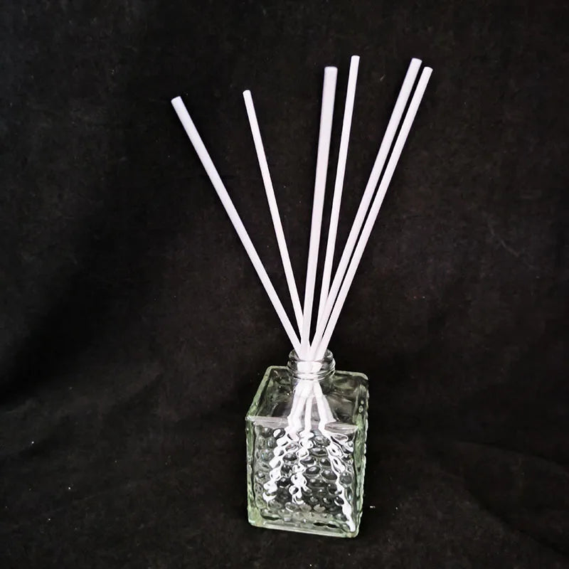 50pcs/100pcs per Lot Fiber Reed Diffuser Sticks 3mmx20cm Rattan Home Fragrance Aromatherapy Sticks Lasting for Office Bedroom