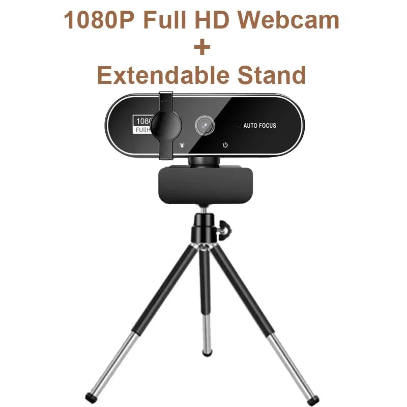 Webcam 4K Full HD con Autofocus e Microfono Integrato – USB 2.0