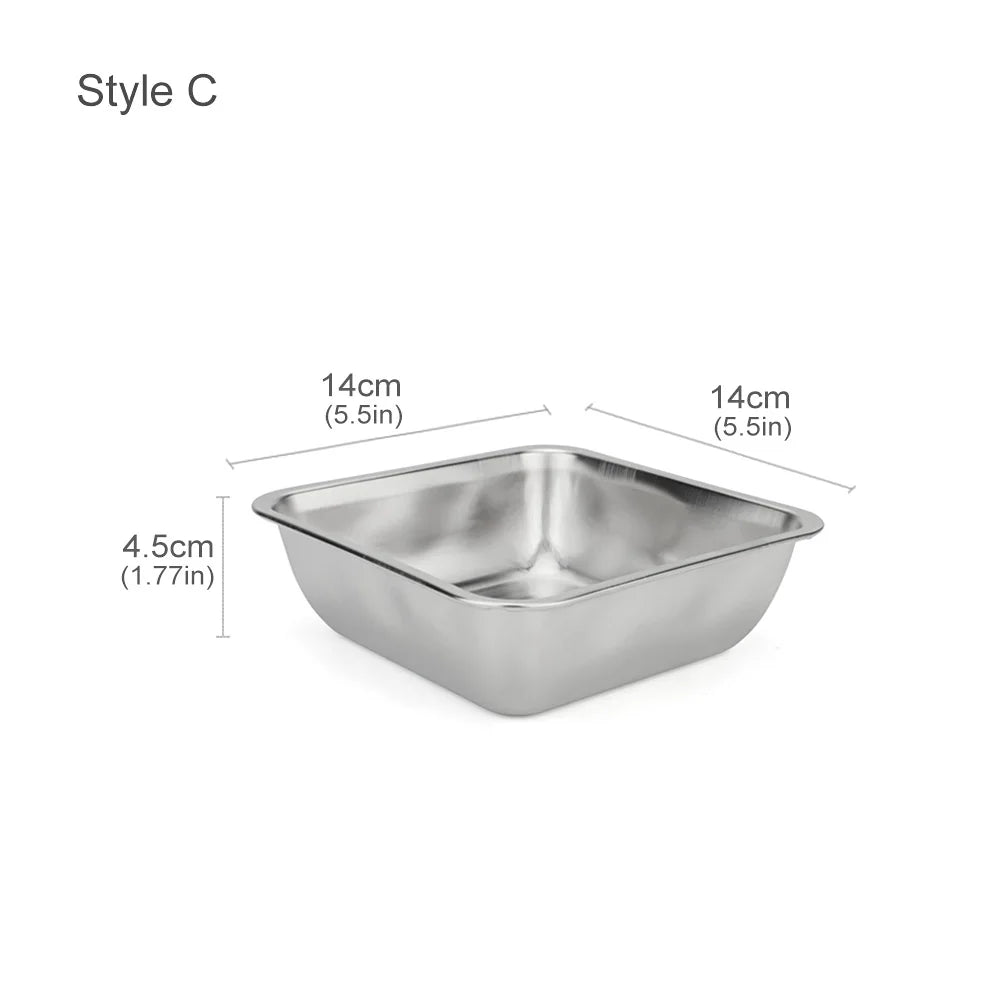 Ciotola Inox per Cani e Gatti, Ciotola Acciaio Stainless Steel