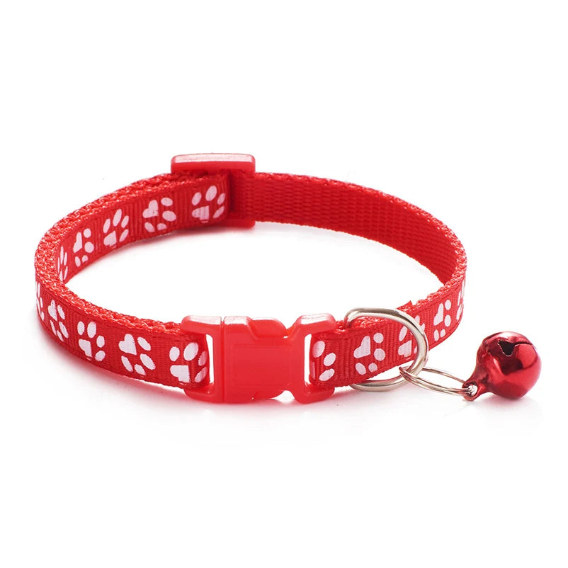 Collarlo per Gatti e Cani con Campanella, Multi-Colori, Corda