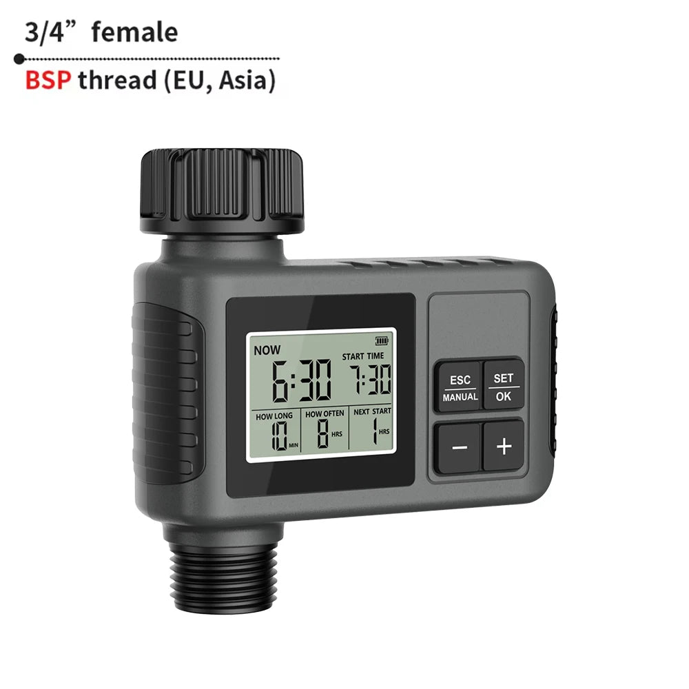 Timer programmabile per irrigazione giardino 1-3 zone con ritardo pioggia