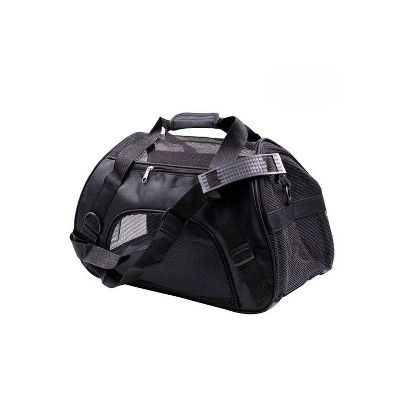 Borsa trasportabile pieghevole per cani e gatti, rete traspirante con chiusura…