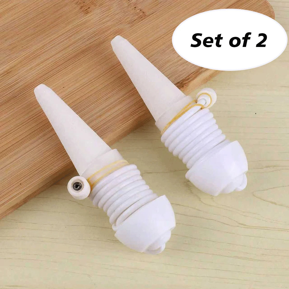 Set da 2 o 4 Irrigatori Automatici in Ceramica per Vasi e Giardino