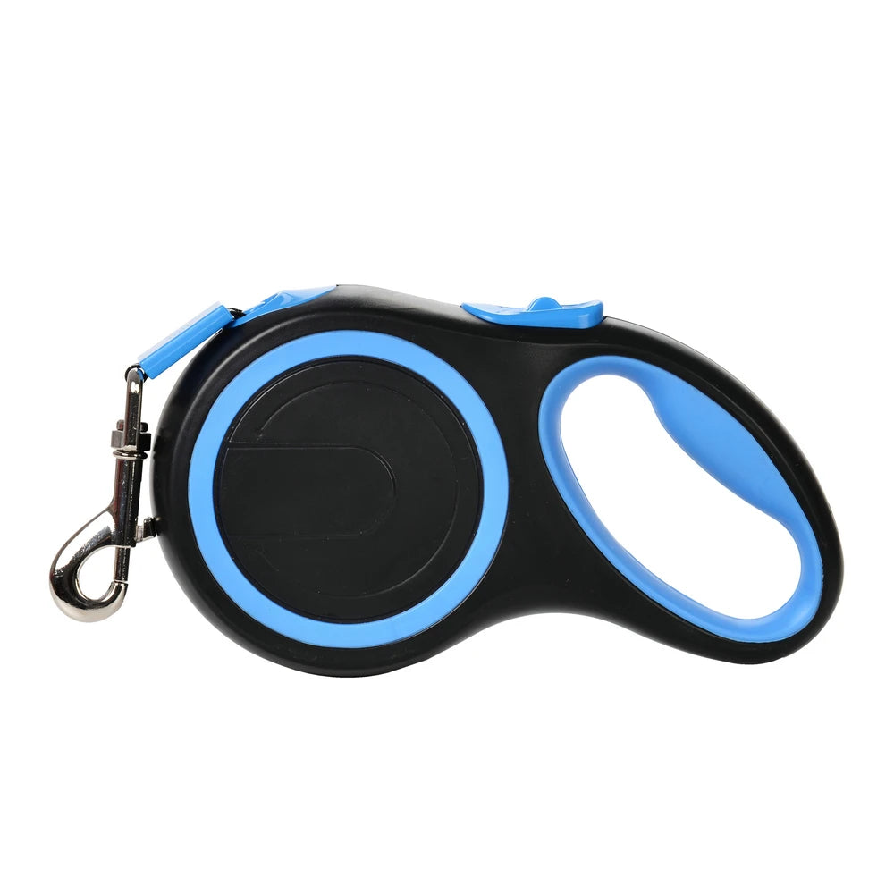 Guinzaglio Retrattile 5 m/8 m per Cani e Gatti – Nylon, Rilascio Rapido,…