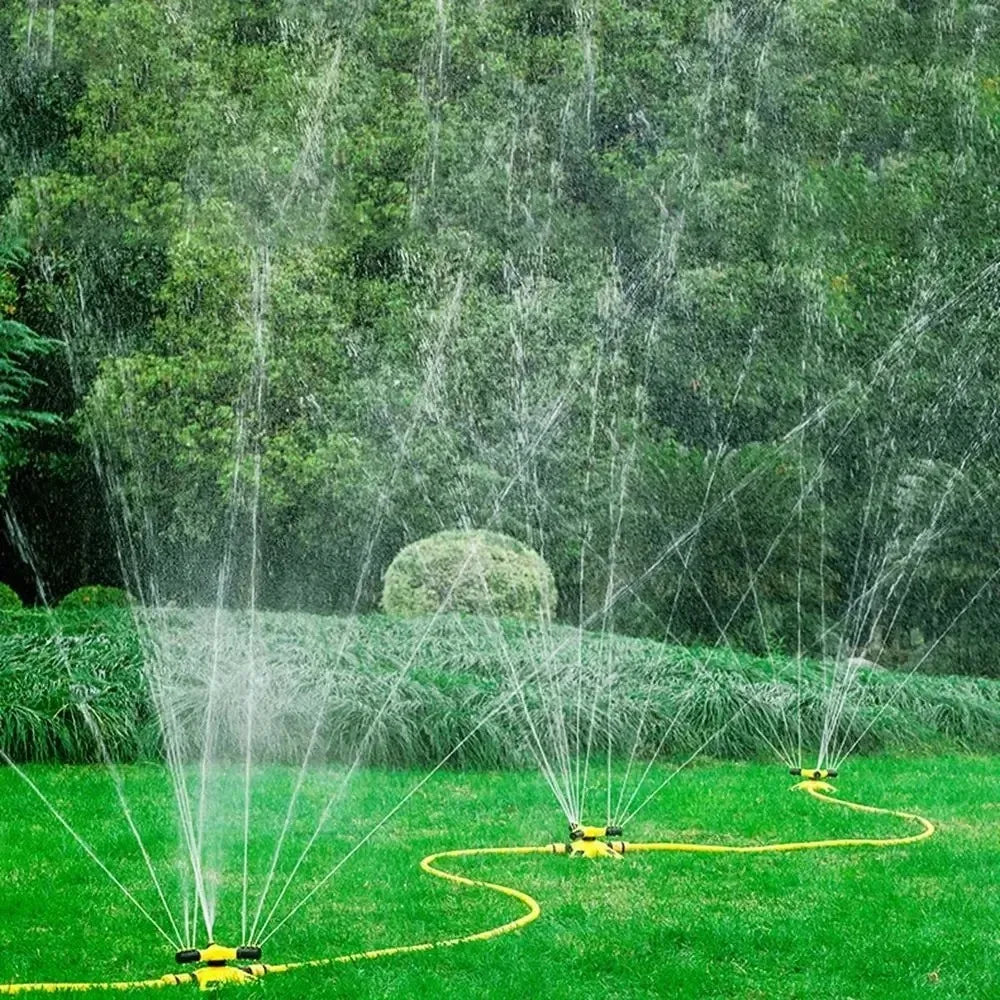 Irrigatore rotante a 360° per giardino e prato – copertura ampia