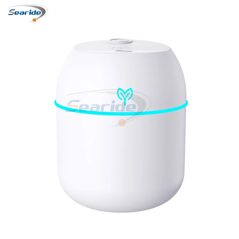 Umidificatore USB 200 ml con diffusore aromi e luce LED per casa e auto