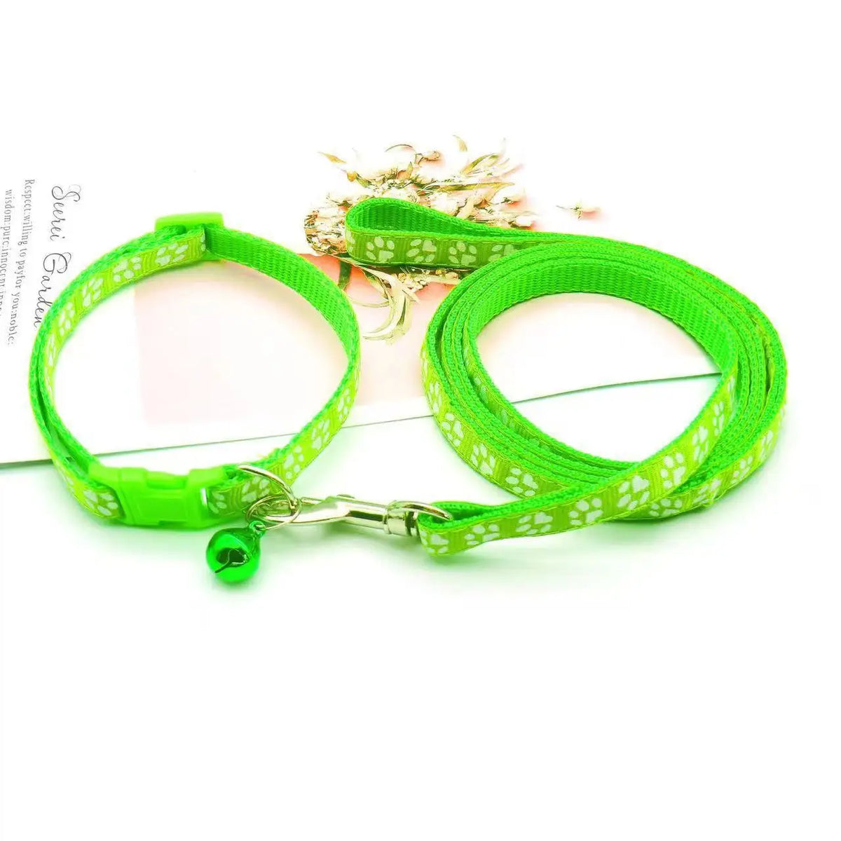 Set guinzaglio e collare per cucciolo 1,2 m in nylon resistente –…