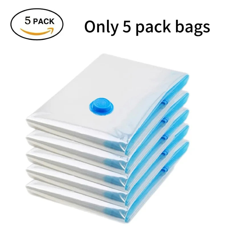 Vacuum Seal Bag Vacuum Storage Bags for Storing Clothes Organizer Space Saving Bags for Pillow Blanket Travel Vacuum Bag Package
