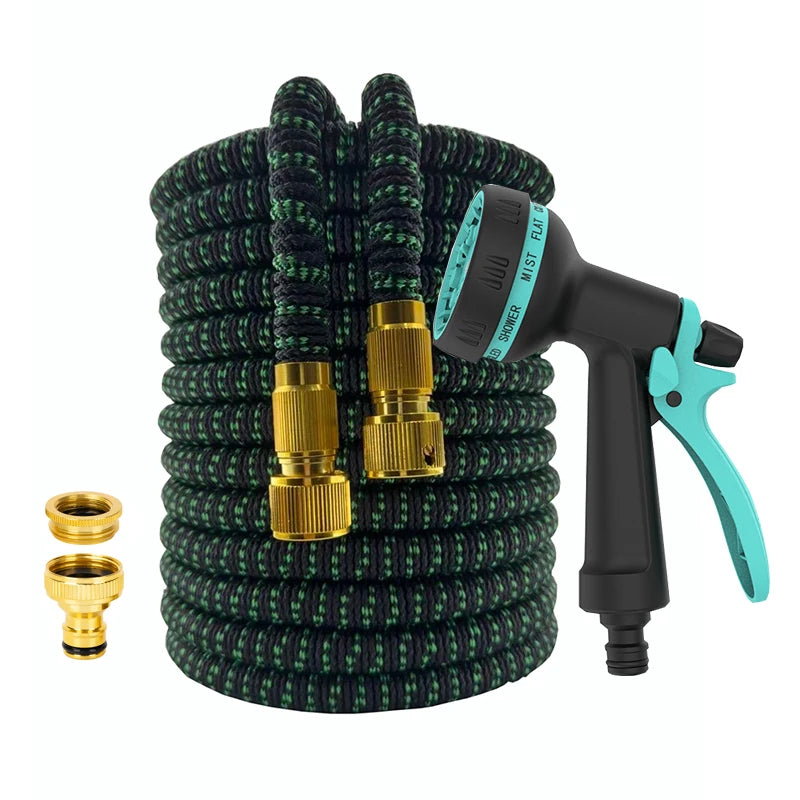 Tubo da Giardino Espandibile ad Alta Pressione – 25‑200 ft, Resistente UV e…