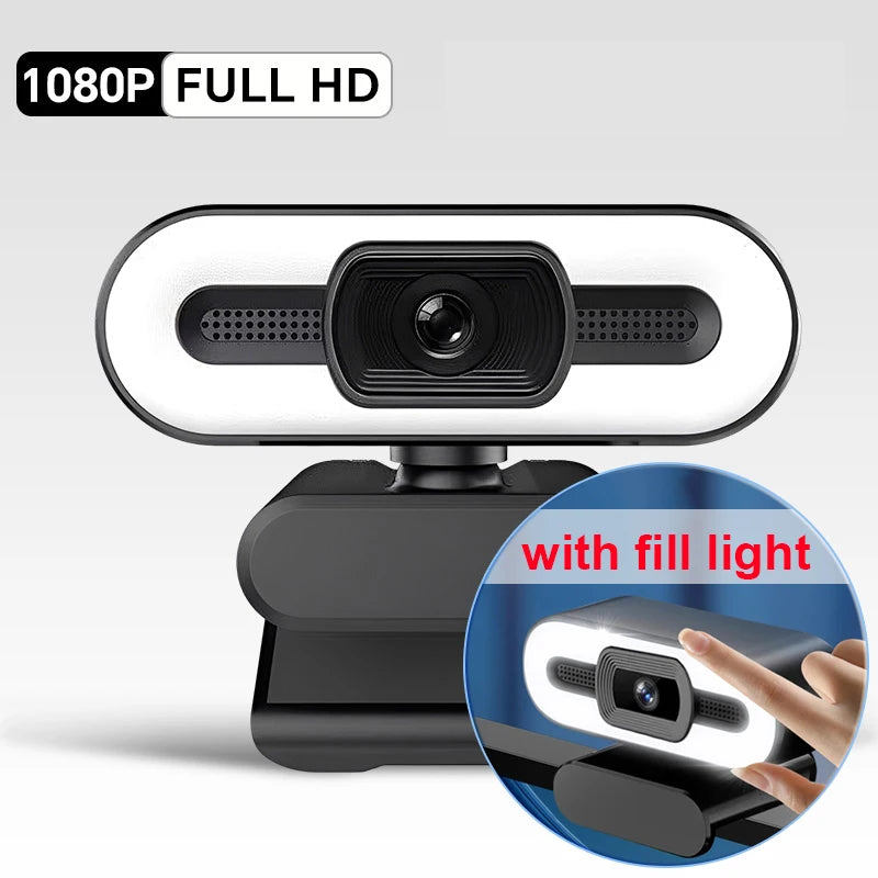 Webcam 4K Full HD con autofocus, microfono integrato e USB 2.0