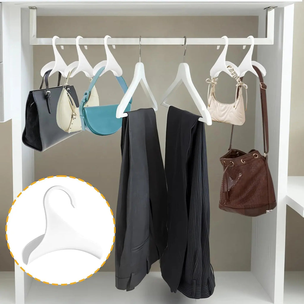 Gancio porta accessori per armadio: borse, cappelli, sciarpe e zaini