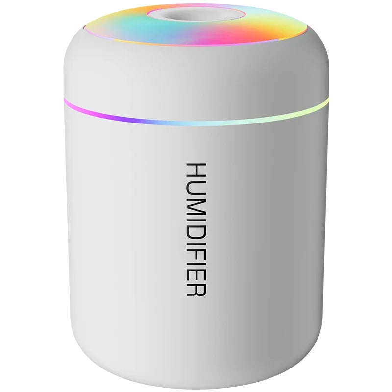 Mini Umidificatore USB da 180 ml con Diffusore di Aromi per Auto, Casa e Camera