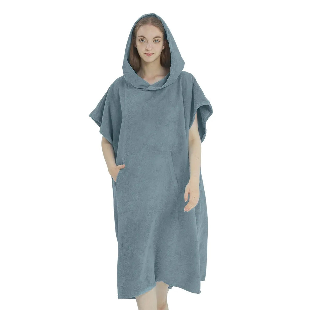 Poncho de bain à capuche en microfibre ultra-absorbante – Toge de…