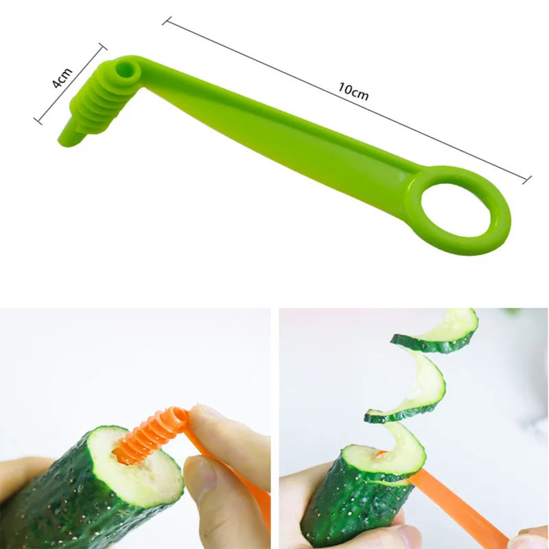 Spiralizzatore Manuale per Patate e Verdure – Tagliatore a Spirale per Cucina