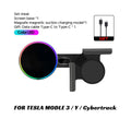Support magnétique pour téléphone avec recharge sans fil 25W Qi2.2 pour Tesla