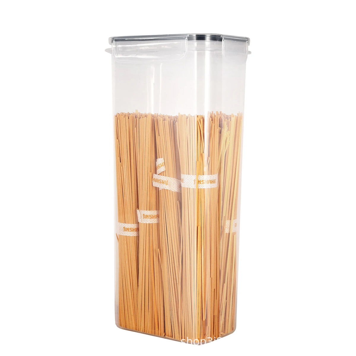 Set da 7 contenitori ermetici in plastica BPA free con etichette e penna