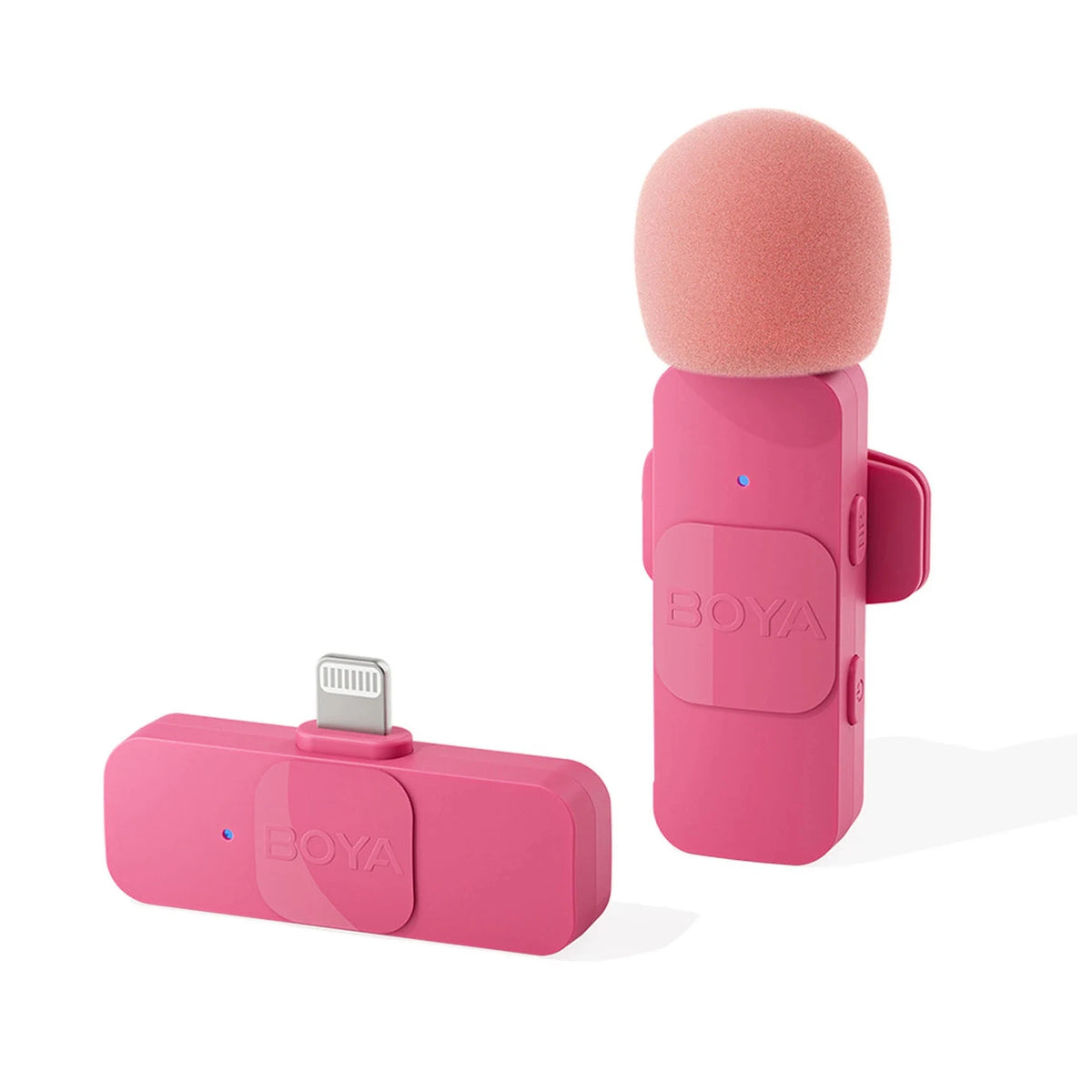 Microfono Lavalier Wireless 2.4GHz per iPhone e Android – Vlog e Streaming