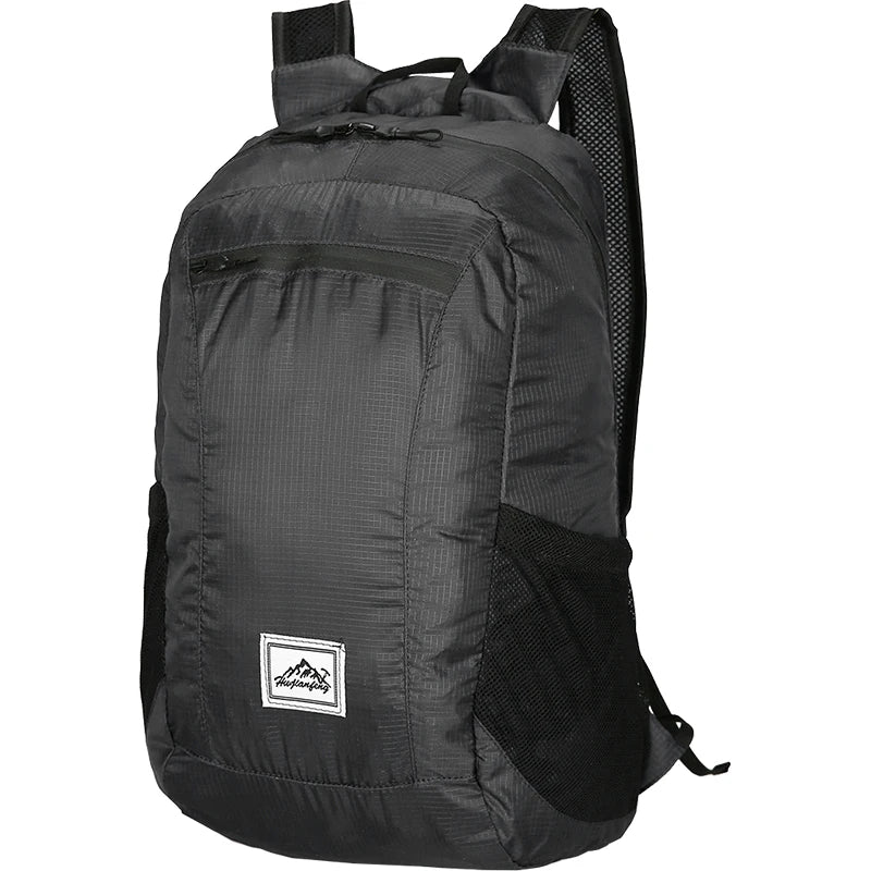 Sac à dos de montagne pliable 18L ultra léger pour la randonnée et les voyages