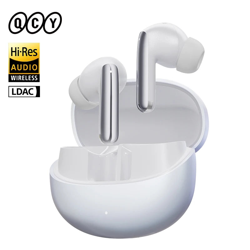 Auricolari true wireless con ANC adattivo 46 dB, Bluetooth 5.3, LDAC, 34h