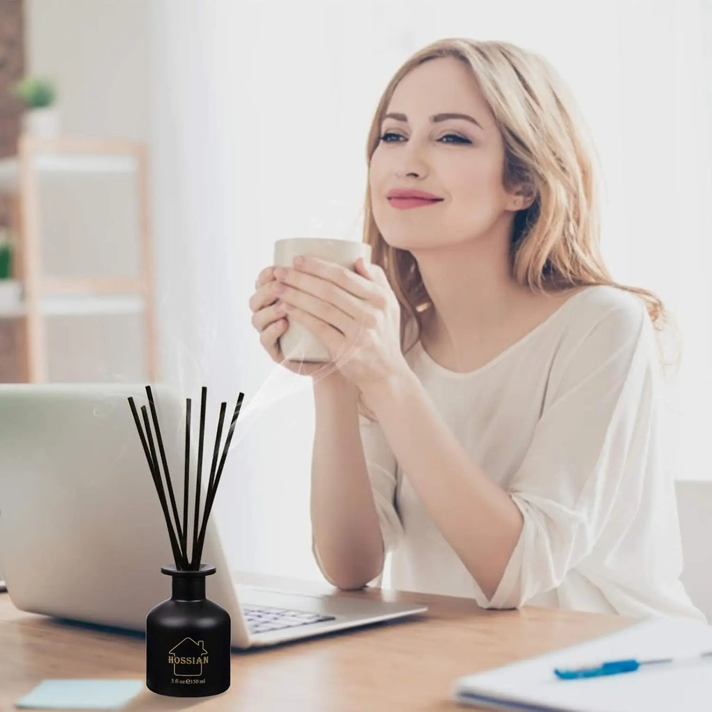 10/50pcs aromatherapy sticks, diffuser sticks, black fragrance diffusing strips, long-lasting, suitable for indoor use in bathro