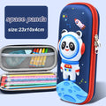 Astuccio 3D Kawaii in EVA, grande capacità, impermeabile, leggero per scuola