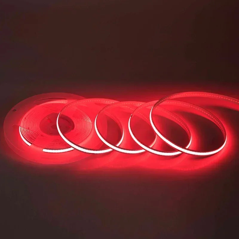 Striscia LED COB 320 Leds/m 8 mm 12‑24 V – Alta luminosità, colori…