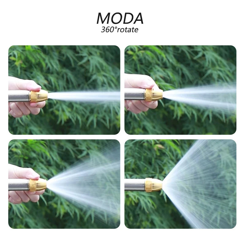 Tubo da giardino espandibile 2,5‑30 m – pressione, flessibile e anti‑corrosione