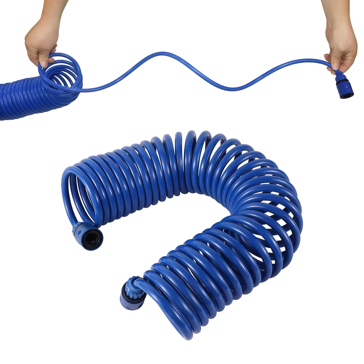 Tubo da Giardino Retrattile EVA 10/15 m – Espandibile, Anti‑Intreccio, Portatile