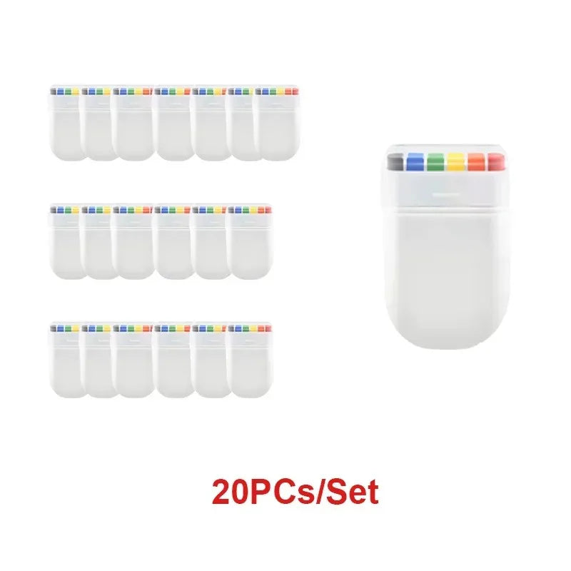 Set da 2/5/10/20 Crayons Arcobaleno – Pittura a Cera Colorata per Feste e…